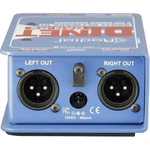 Radial Engineering J-Class DiNet Dan-RX Dante Network Receiver - Image 3 of 4