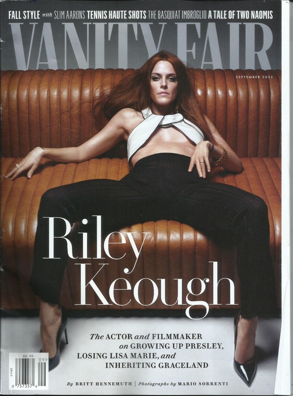 Vanity Fair Riley Keough Sofia Coppola Lewis Pullman Paco Rabanne September 2023
