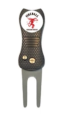 Fireball Whisky Golf Ball Marker w/ Premium Switchblade Divot Tool Liquor
