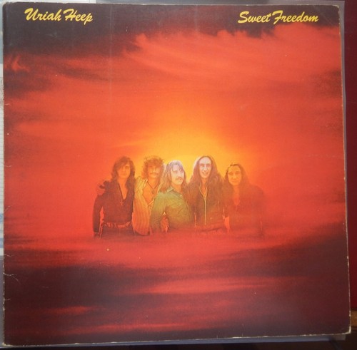 Uriah Heep - "Sweet Freedom" Release 1973 Germany Trifold 87 232 IT NM/VG+