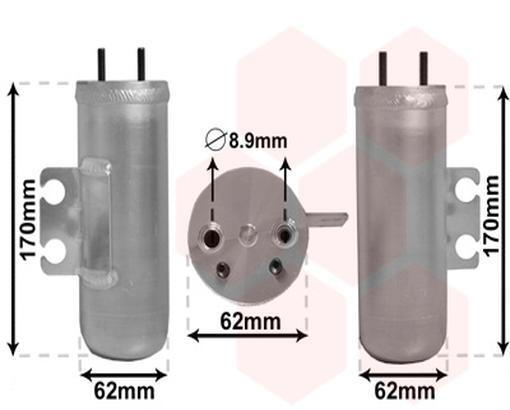 Trockner Klimaanlage Passend FüR Peugeot 206 CC 2D 2A/C 206+ T3E 2E/K-image
