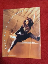 KATE BUSH - 1993 US Full-Page Ad 'Rubberband Girl' Single Release (HITS Mag.)