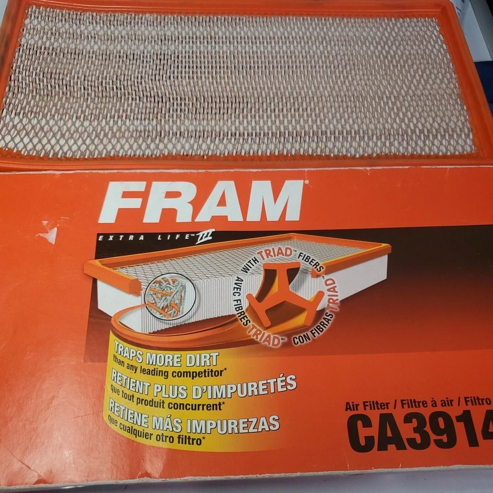 Filtro de ar Fram CA3914 1998-2002 Camaro Firebird / 1997-2004 Corvette NOVO EM FOLHA - Imagem 2 de 4