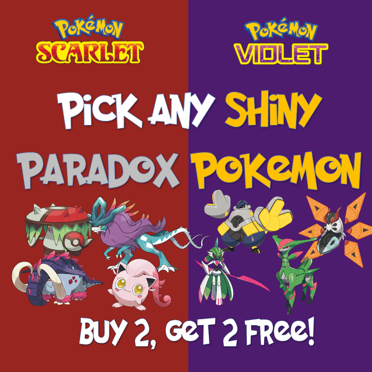 Pokémon Scarlet & Violet: How to get a guaranteed Shiny Paradox