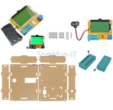 LCR-T4 Mega328 Transistor Tester Diode Triode Capacitance ESR Meter NPN/PNP MOS