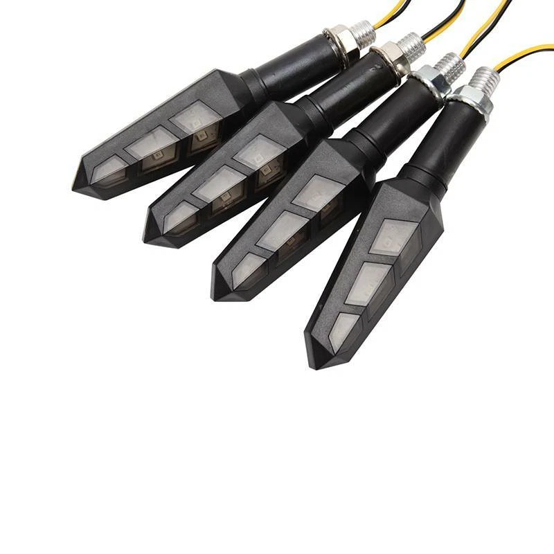 4X LED Turn Signal Blinker Lights For Triumph Daytona 675 765 750 1100 675R 955i Foto 2 de 4