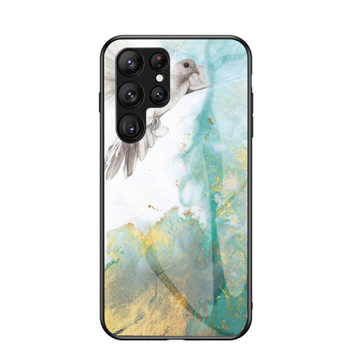 Marble Texture Glass Phone Case For Samsung S24 S23 S22 S21 S20 Ultra S10 S9 S8 - Picture 25 of 32