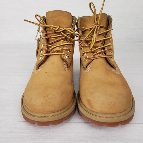 Timberland 12709 Wheat Nubuck Schnürstiefel Jugend US Größe 2 M - Bild 3 von 11
