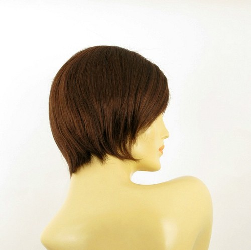 women short wig dark brown copper BLANDINE 31 - Picture 7 of 9