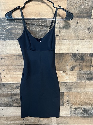 Commando Womens body shaper Full Slip Two Faced Tech Control Black Size S NWOT - Picture 4 of 7