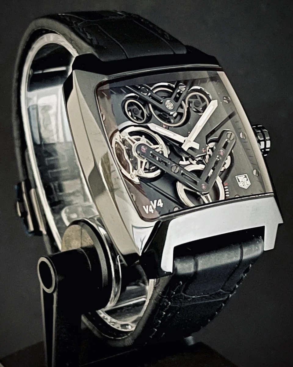 Tag heuer monaco v4 tourbillon discount