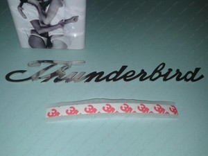 Thunderbird 1955 logo Metal new guaranteed to last a lifetime #tub