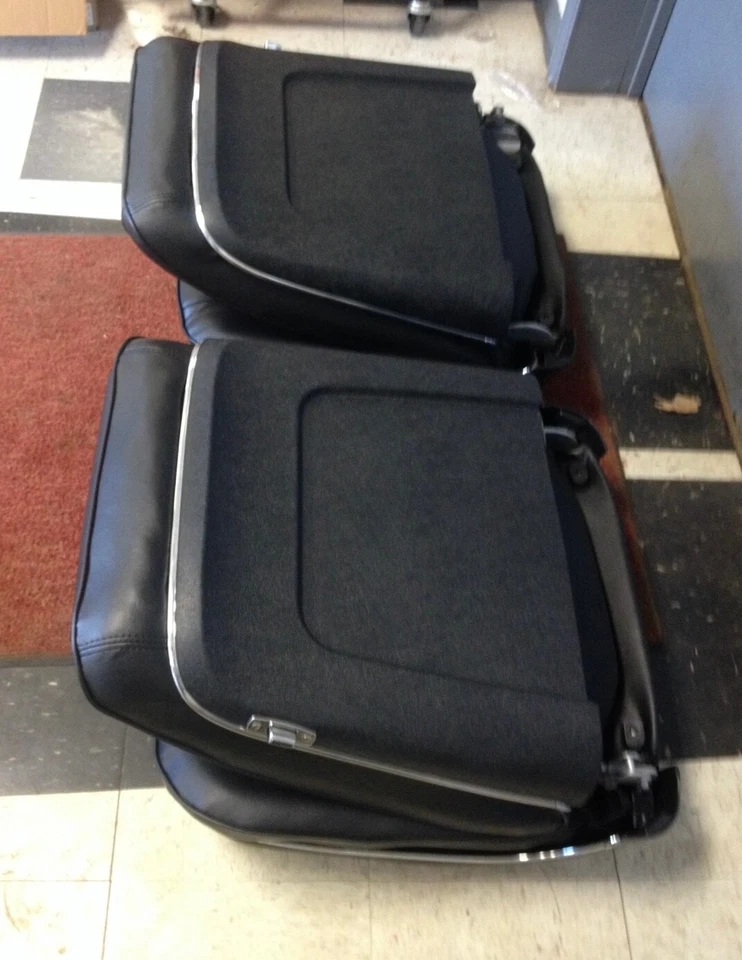 Chevelle 1968 asientos con canastilla negros Foto 2 de 3