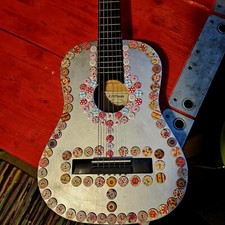   3/4 Gitarre Akustik Western UNIKAT Design s...