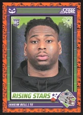 2024 Score-A-Treat #20 Jaheim Bell A-Treat - Rising Stars Orange Pumpkin