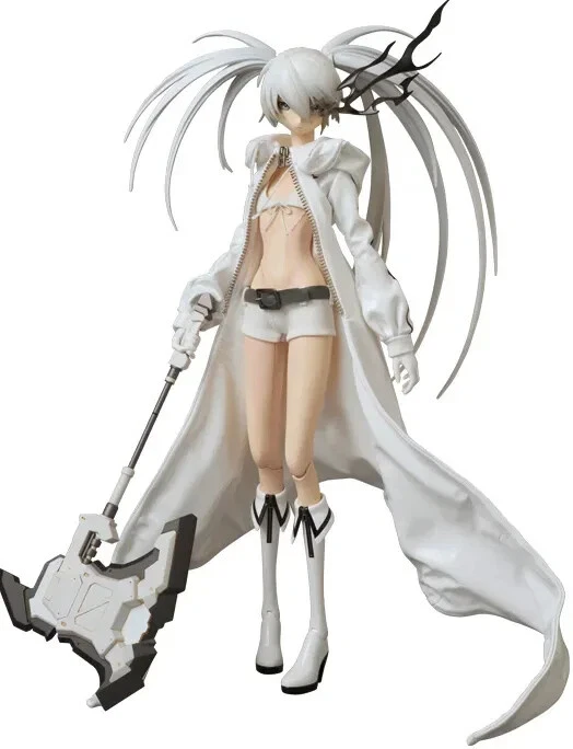 Medicom Black Rock Shooter (White Ver.) RAH 真实可动英雄人偶(WonderFest) — 第 2/4 张图片