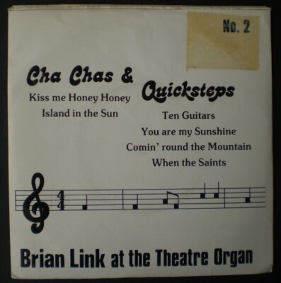 Brian Link - Invitation To The Ball 2 (7'', Mono, Sle)