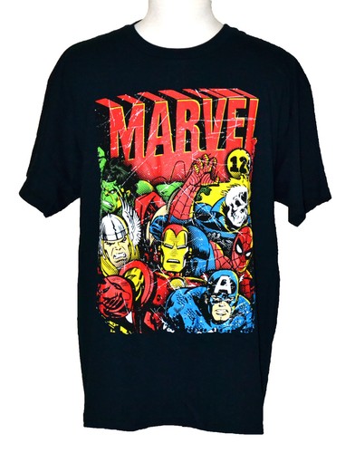 Marvel Avengers T-shirt Comic Book 