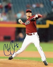 CHASE  ANDERSON  ARIZONA  DIAMONDBACKS  PITCHING   AUTOGRAPHED  SIGNED  8X10  