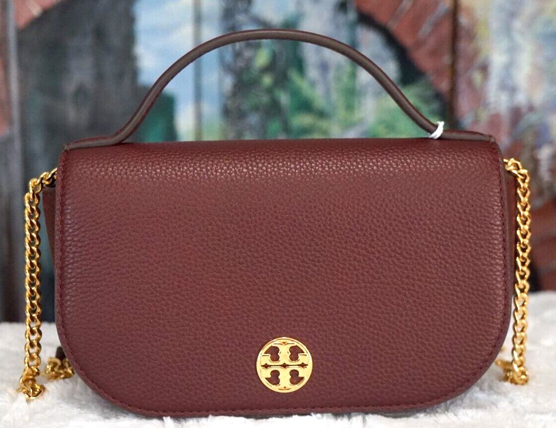 NWT TORY BURCH Limited Edition MINI Top Handle Bag In DARK NWT TORY BURCH Limited Edition MINI Top Handle Bag In DARK