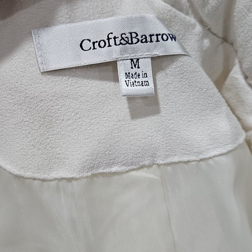 Croft & Barrow Intimates House Coat Faux Fur Long Nightgown Size Medium Cottage - Picture 5 of 13
