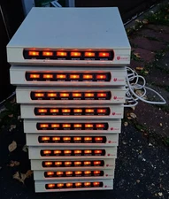 10x Vintage Micro Universal Computer Power Strip 5 Plugs NEON 71620 5ft Cord