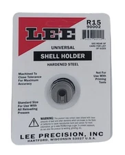 Lee Precision 90002 Shell Holder R-15 25 ACP Steel Reloading Press Accessory