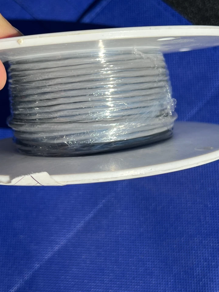 Cable Alpha Wire 3302 SL005 2CON 28AWG PIZARRA SHLD 100' Rollo *NUEVO* Foto 4 de 4