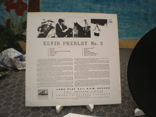 1 x UK LP Elvis Presley Elvis Presley No 2 HMV 1105 - Bild 3 von 5