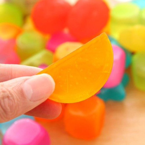 6pcs Colorful Reusable Ice Cube Non-Diluting Refreezable Ice Cubes for Cocktails - Picture 6 of 10