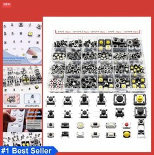 260Pcs Tactile Push Button Switch Assortment Kit 26 Values 4 Pin 3 Pin 2 Pin