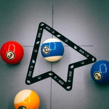 FG Magic Pool Ball Rack Template