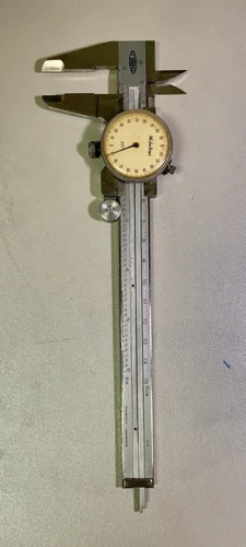 Mitutoyo Dial Calipers 6" .001" Machinist Tool Stainless Hardened 505-637 Japan