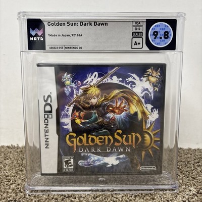 Golden Sun Dark Dawn Nintendo DS Factory Sealed Brand New WATA 9.8 A+ Graded