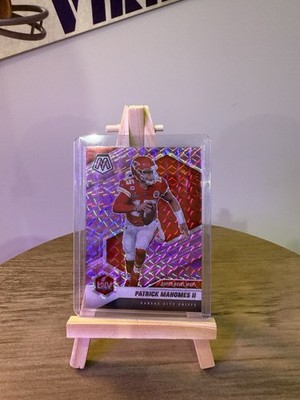 2021 Panini Mosaic - Super Bowl MVPs Patrick Mahomes 288 Purple Mosaic Prizm /49