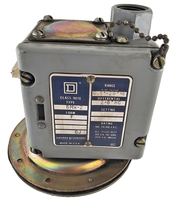#ad #ad Square D 9016 BMW 2 Vacuum Switch Adjustable SPDT Industrial Control $275.00