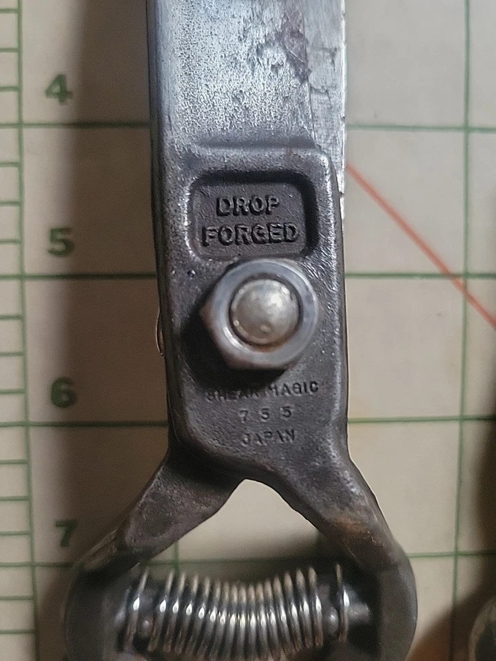 Tijeras de podar vintage Seymour Smith corte a presión n.º 128 obtienes ambas en oferta. Foto 3 de 4