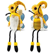Spring Decorations for Home, Office, Indoor - Yellow Honey Bumble Bee