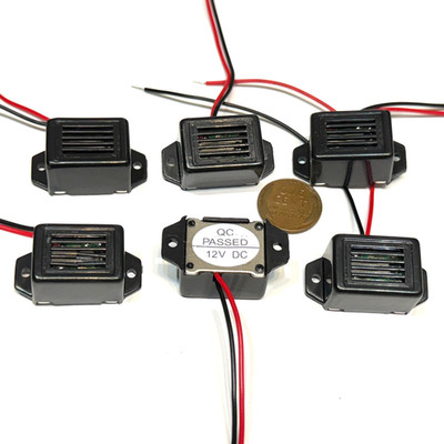 6 Pack  12V 85dB Active Buzzer Mini Constant Tone Beeper Alarm  E1