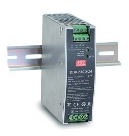 MEAN WELL DC/DC converter 16.8-33.6V:24V 10A 240W, on the DIN