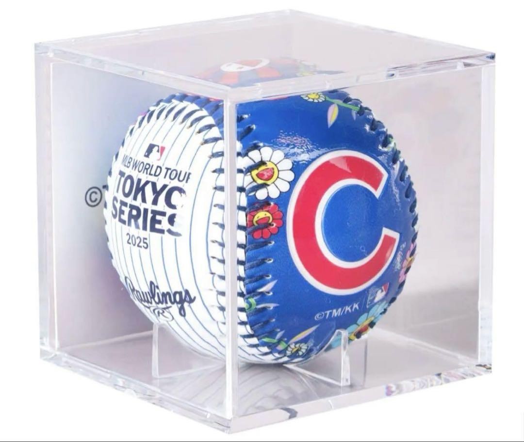村上隆 MLB Tokyo Series Rawlings Cubs ball Rawlings Cubs Mlb Tokyo Series Murakami Takashi Replica Ball