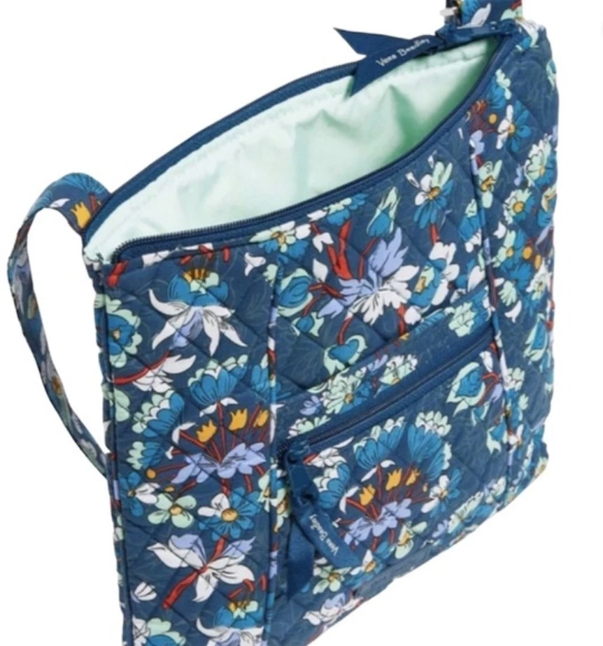Vera Bradley HIPSTER CROSSBODY BAG in Floral Bursts ~ BRAND NEW! - Image 2 of 4