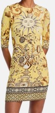 Alice and Olivia Women's Yellow Delora Dress Size 2