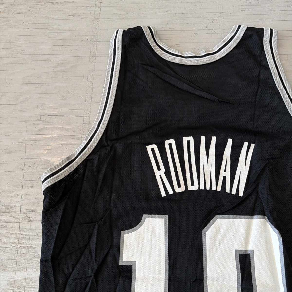 Vintage 90s Champion NBA San Antonio Spurs Dennis Rodman #10