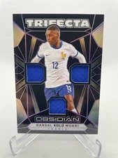 Randal Kolo Muani France 2025 Panini Obsidian Trifecta Patch 11/50