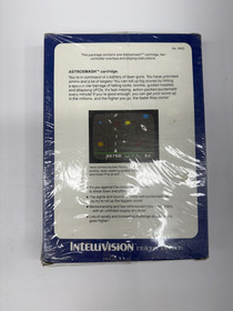 Vintage Intellivision Astrosmash game new never opened