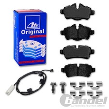 ATE BREMSBELÄGE + WARNKONTAKT HINTEN passend für MINI R57 R58 R59 ab Bj. 8/2010
