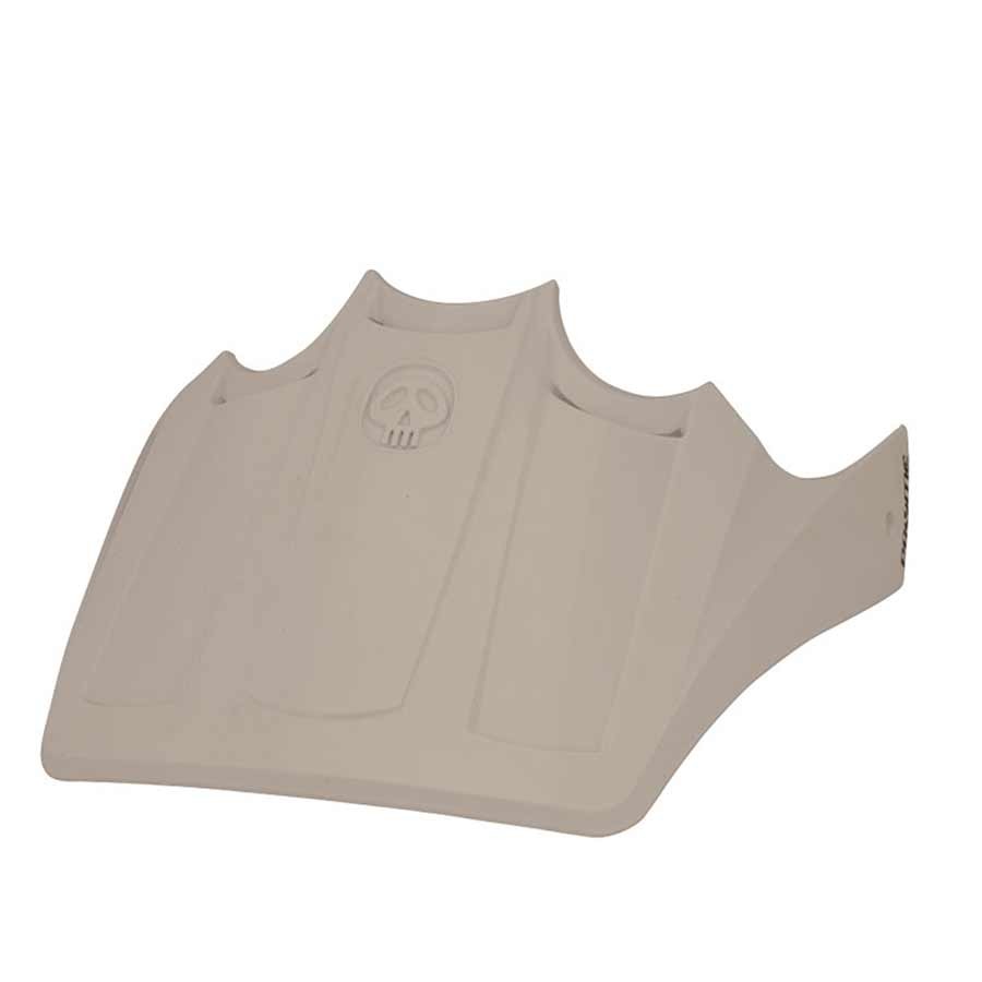 Pryme US Helmet Visor - White Peak Style Durable Polycarbonate Clarity - UV 3490₽