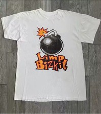 Vintage Limp.Bizkit 1996 World Tour Cotton White S-234XL Unisex Tee Shirt