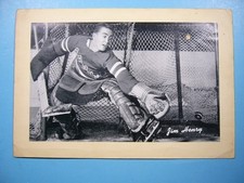 1934/43 BEEHIVE CORN SYRUP GROUP 1 NHL HOCKEY PHOTO JIM HENRY RANGERS BEE HIVE